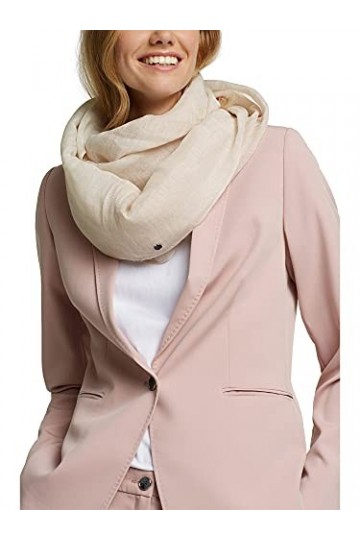 Esprit 991ea1q307 Écharpe de Mode, 270/beige, Taille Unique Femme