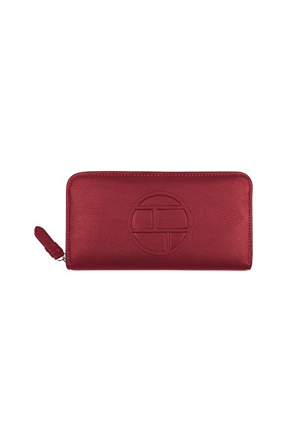 Tom Tailor Rosable, Sac Cabas zippé L Femme, Rouge