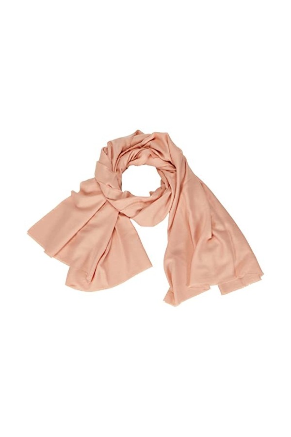 PIECES PCCILJA Long Scarf Noos BC Écharpe, White Pepper, Taille Unique Femme