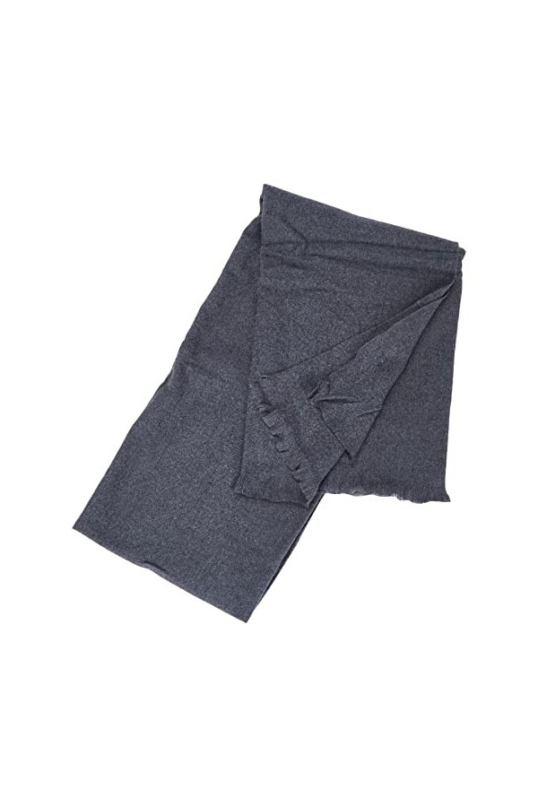 ONLY Onlbianca Life Scarf Acc Écharpe, Gris foncé mélangé, Taille Unique Femme