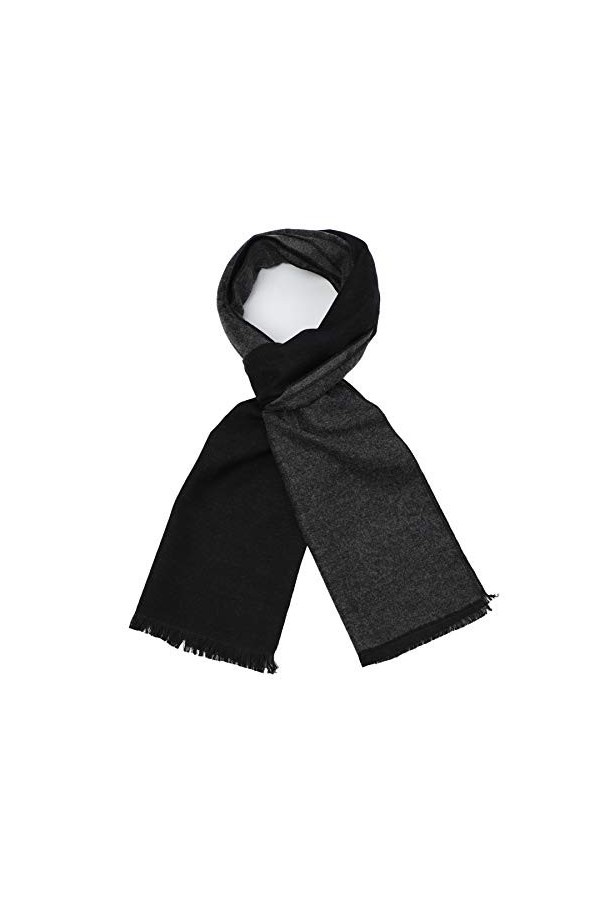 Homme Douce Coton Carreaux Foulard - Chaude Grand Tartan Ecossaise Écharpe Chale Stole pour Automne et Hiver avec boîte cadea