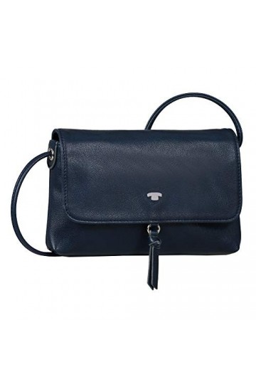Tom Tailor Acc Luna, Sac à lépaule Femme, Bleu foncé, S