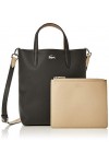 Lacoste Sac Cabas Réversible Anna Femme Noir Krema