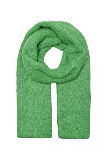 ONLY Onllima Knit Long Scarf Acc Noos Écharpe tricotée, Vert Island, Taille Unique Femme