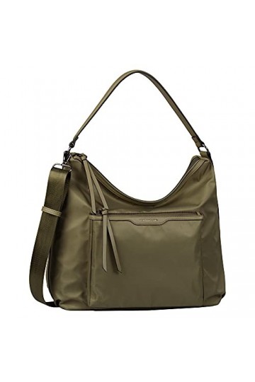 Tom Tailor Viona, Sac à bandoulière Femme, Sauge, 37x14x32