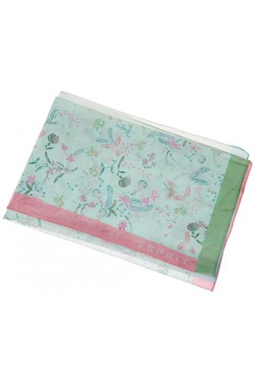 ESPRIT 042ea1q302 Écharpe Tendance, 100/blanc, Taille Unique Femme