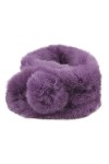 YJZQ Tour de Cou en Peluche Écharpe Laine Doux Écharpe en Fausse Fourrure Chaud Foulard Épais Châle Court Cape Femme pour Aut