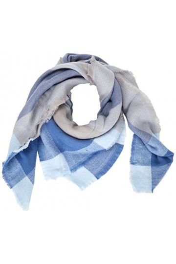 ONLY ONLALDINI Weaved Square Scarf CC Echarpe, Détails : Skyway + Federal Blue, Taille Unique Lot de 30 Femme