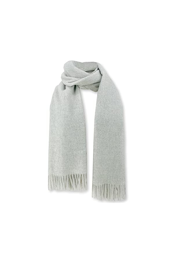 HIKARO Women Warm Scarf Solid Color Shawl Wrap Soft Tassel Stole Men Ladies Long Scarves écharpe dhiver chaude pour femmes 