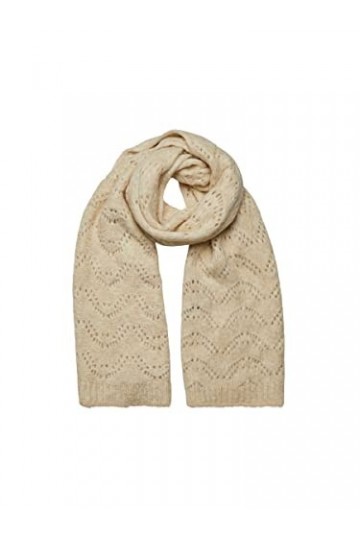 PIECES PCBIBI Long Scarf Noos Echarpe, Gris Whitecap, Taille Unique Femme