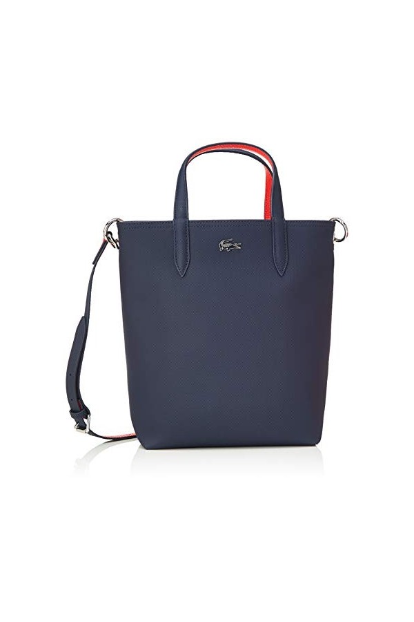 Lacoste Sac Cabas Réversible Anna Femme Noir Krema