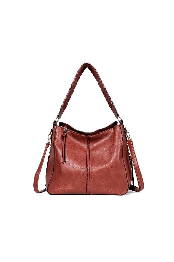 TAN.TOMI Damen Handtasche modischem Design und hoher Funktionalität, Noir