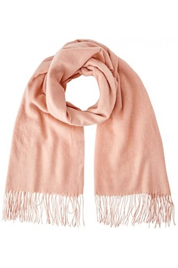VERO MODA VMCAMILLE Wool Scarf Noos Écharpe, Misty Rose, Taille Unique Femme