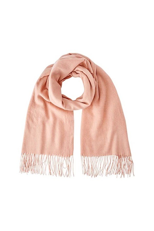 VERO MODA VMCAMILLE Wool Scarf Noos Écharpe, Misty Rose, Taille Unique Femme