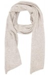 Pieces Femme Pcnella Long Scarf Noos Bc Écharpe , Gris clair chiné,Taille unique