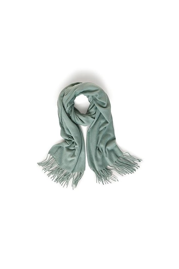 Street One A572147 Écharpe à Franges, Menthe Polaire, A Femme