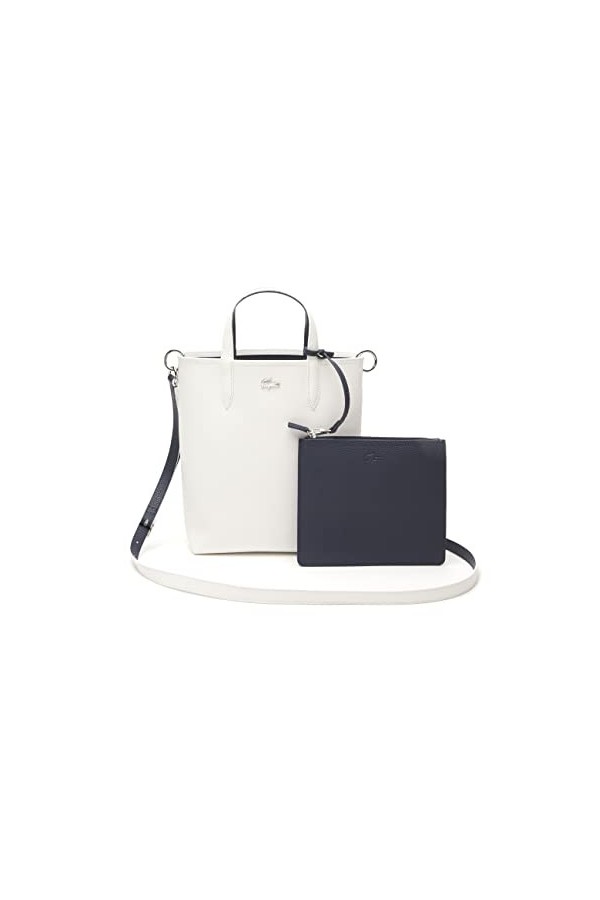 Lacoste Sac Cabas Réversible Anna Femme Noir Krema