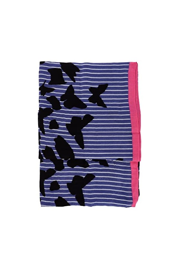 s.Oliver Loop Schal écharpe à Boucle, Blue, 1 aux Femmes