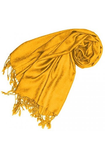 LORENZO CANA - écharpe jaune pour femme