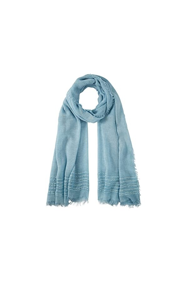 TOM TAILOR 1035271 Écharpe Femme ,30463 - Dusty Mint Blue ,Einheitsgröße