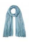 TOM TAILOR 1035271 Écharpe Femme ,30463 - Dusty Mint Blue ,Einheitsgröße