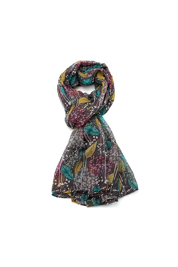 Glam-London Echarpe - Femme - Blanc - Large