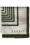 Esprit 042ea1q303 Écharpe tendance, 100/White, Taille unique Femme