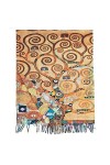 Toocool Klimt Van Gogh Kandinsky Monet écharpe foulard châle A001 unisexe, Baiser 2, Taille unique
