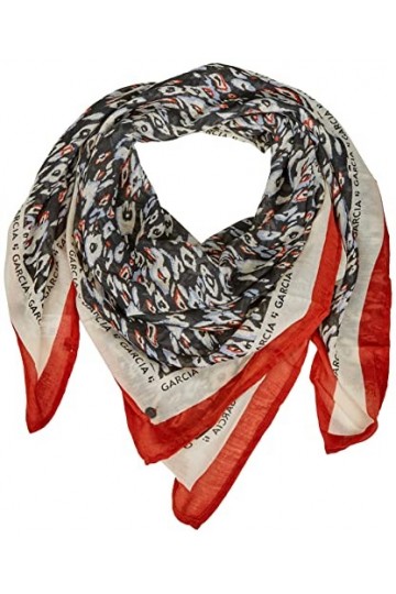 Garcia S20133_Ladies Écharpe pour Femme, Noir, Taille Unique