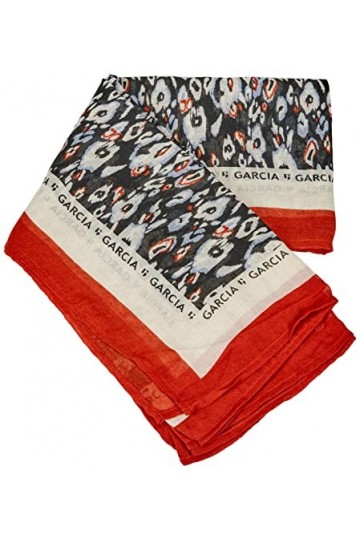 Garcia S20133_Ladies Écharpe pour Femme, Noir, Taille Unique