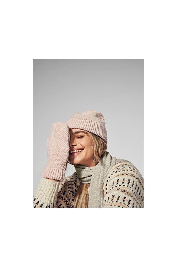 ONLY ONLANELISE Life Knit Scarf CC Echarpe, Cloud Dancer/détail : Golden Lurex, Taille Unique Lot de 100 Femme