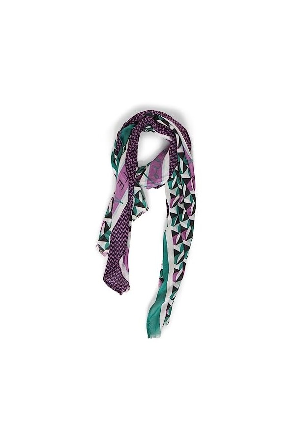 Street One Femme A572171 Écharpe imprimée Multicolore A, multicolore