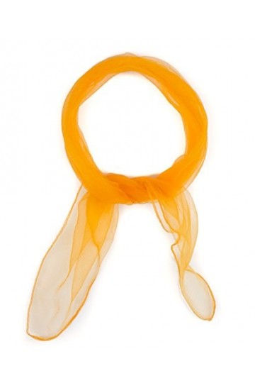 Mytoptrendz® - Écharpe carrée en mousseline de soie pour femmes et filles - Écharpe transparente unie et légère dans de nombr