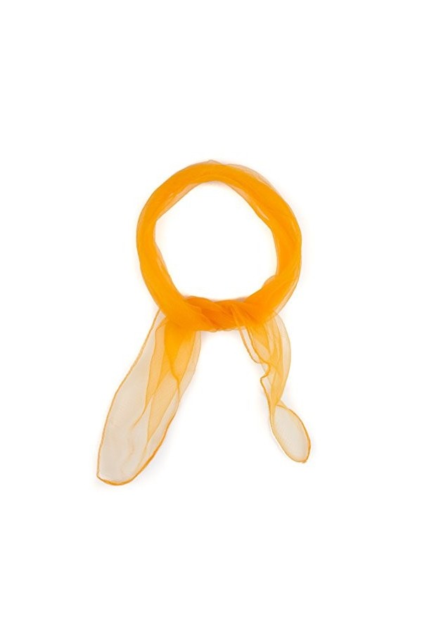 Mytoptrendz® - Écharpe carrée en mousseline de soie pour femmes et filles - Écharpe transparente unie et légère dans de nombr