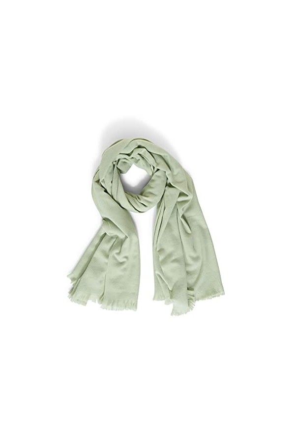 Street One Schal Polyester Écharpe Tendance, Hazy Green, A Femme