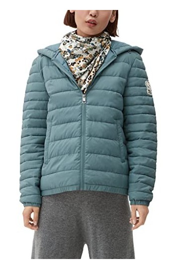 s.Oliver Écharpe Loop, Blanc, Taille Unique Femme