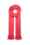 ONLY Onlaida Life Scarf Acc Laine Écharpe, Racing Red/Détails : Melange, Taille Unique Femme
