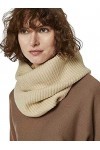 Tom Tailor Écharpe en tricot pour femme - Beige - One Size