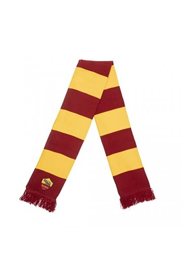 AS Roma Écharpe Tubulaire Classique Rayures Logo