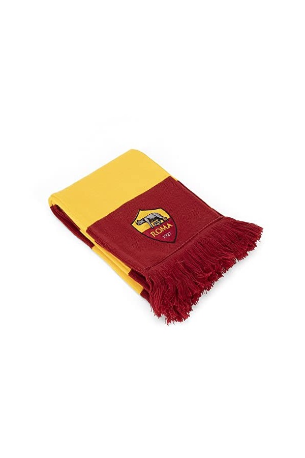 AS Roma Écharpe Tubulaire Classique Rayures Logo
