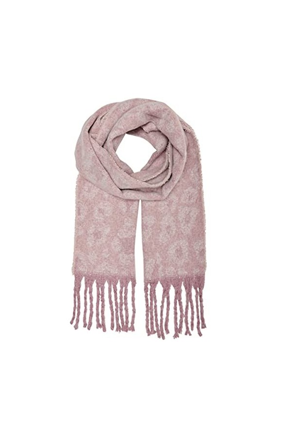 Only Onlsylvia Life Pattern Scarf Echarpe, Rose, Taille Unique Femme