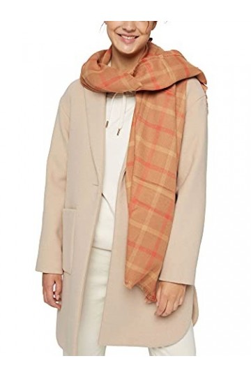 ESPRIT 091ea1q303 Écharpe Tendance, 235/Caramel, Taille Unique Femme