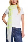 ESPRIT 053EA1Q301 Écharpe Tendance, 760/jaune Citron, Taille Unique Femme