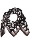Sisley Square Scarf 6EU9W51TF Écharpe Tendance, Multicolore 62 q, Taille Unique Lot de 2 Femme