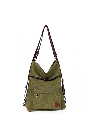 TAN.TOMI Hobo Bag Sac à bandoulière en velours côtelé pour femme – Qualité supérieure, structure anti-voleur, vert