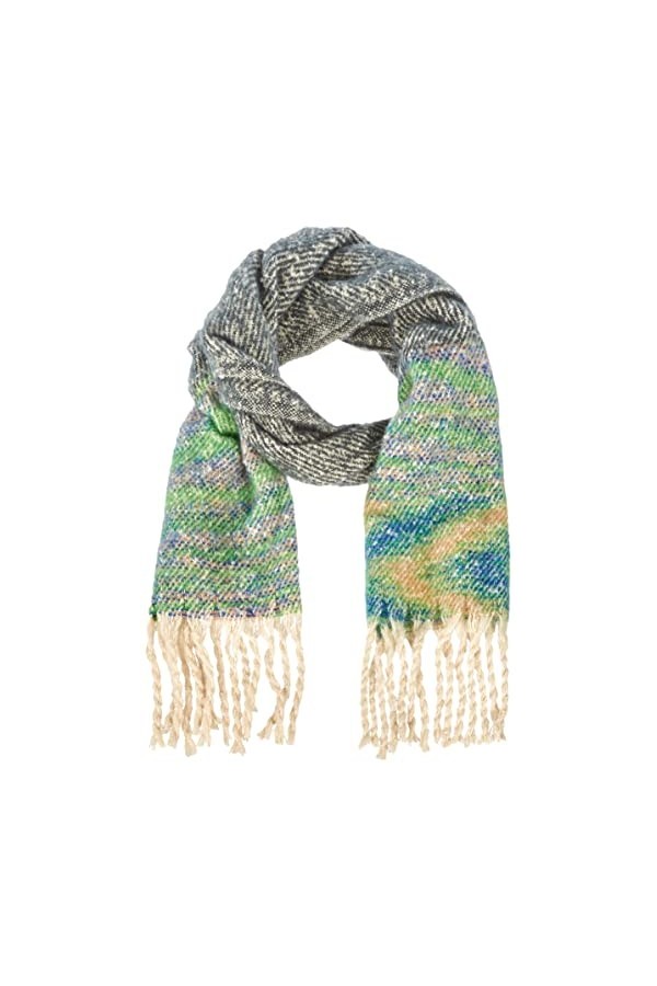 ICHI Iaproxa SC Echarpe, 194010/Total Eclipse, Taille Unique Femme