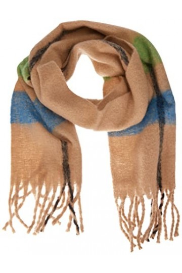 ICHI Iaedgii SC Echarpe, 166138/Kelly Green, Taille Unique Femme