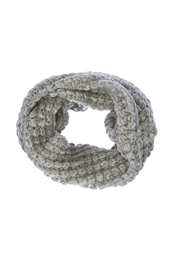 ICHI Iarai SC Echarpe, 200420/gris Clair mélangé, Taille Unique Femme