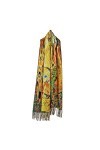Toocool Klimt Van Gogh Kandinsky Monet écharpe foulard châle A001 unisexe, Baiser 2, Taille unique
