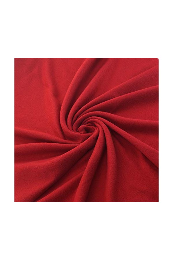 Meranu Pashmina London Écharpe pour femme chaude et douce unie - Coton/acrylique - 160 x 60 cm - XL, Rouge bordeaux., XXL